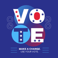 Vote for Change Instagram Post