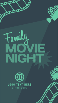 Family Movie Night TikTok Video