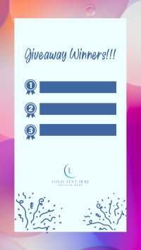 Feminine Giveaway Winners  Instagram Story