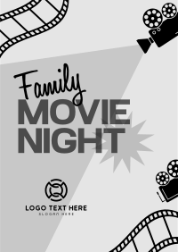 Family Movie Night Flyer