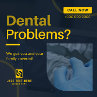 Dental Care for Your Family Linkedin Post Design