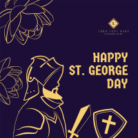 Saint George Knight Linkedin Post