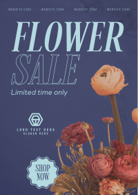 Flower Boutique  Sale Poster