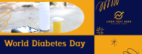 Diabetes Care Focus Facebook Cover Design