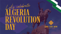 Algeria Day Animation
