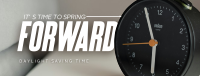 Spring Forward Facebook Cover Design