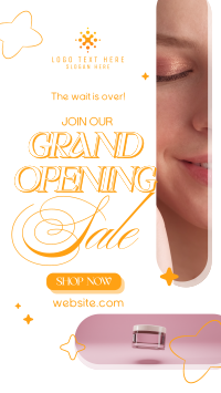 Grand Opening Sale Facebook Story