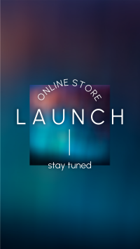 Online Store Launch Instagram Story