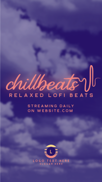 Chill Beats Instagram Reel Design