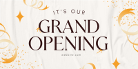 Ribbon Grand Opening Twitter Post