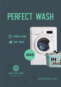 Washing Machine Features Flyer