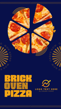 Simple Brick Oven Pizza Instagram Reel