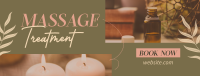 Relaxing Massage Treatment Facebook Cover