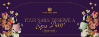 Floral Nail Services Facebook Cover