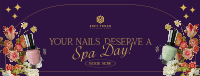 Floral Nail Services Facebook Cover Image Preview