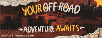 Grunge Off-Road Adventure Facebook Cover Design