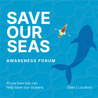 Save The Seas Linkedin Post