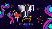 Midnight Music Party Animation