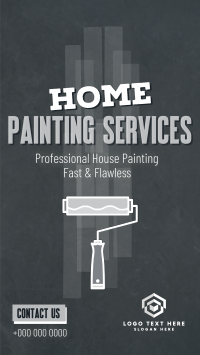 Home Painting Services Facebook Story