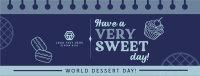 Sweet Dessert Day Facebook Cover