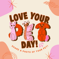 Share Your Pet Love Instagram Post
