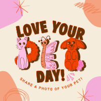 Share Your Pet Love Instagram Post Image Preview