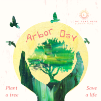 Creative Arbor Day Instagram Post