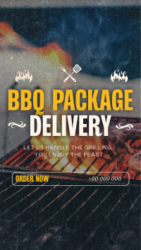 Barbecue Package Delivery TikTok Video