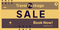 Travel Package Sale Twitter Post