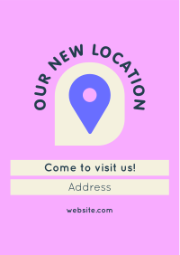 New Business Location Flyer