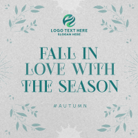 Autumn Season Love Instagram Post