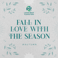 Autumn Season Love Instagram Post Image Preview