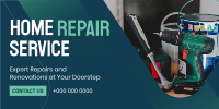 Home Repair Service Twitter Post