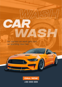 Professional Car Cleaning Flyer