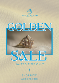 Jewelry Sale Linen Poster