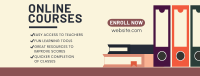 Online Courses Facebook Cover Design