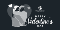 Valentines Couple Twitter Post