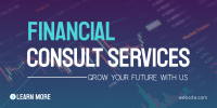 Simple Financial Services Twitter Post