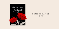 Remembrance Day Twitter Post