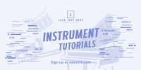 Music Instruments Tutorial Twitter Post