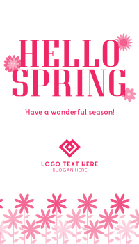 Hello Spring! Instagram Story