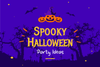 Spooky Halloween Pinterest Cover Image Preview