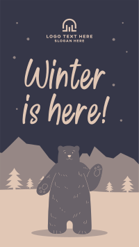 Polar Winter Instagram Story