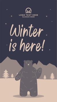 Polar Winter Instagram Story Design