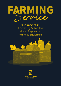 Farm Quality Service Poster