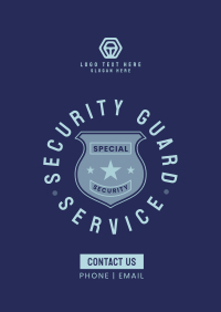 Top Badged Security Poster