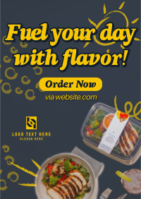 Fuel Food Quote Flyer