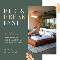 Bed & Breakfast Instagram Post