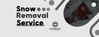 Minimal Snow Removal Facebook Cover Image Preview