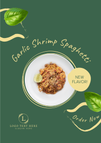 Pasta New Flavor Poster